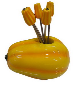 h6000-14 yiwu melon stainless steel fork gift photo