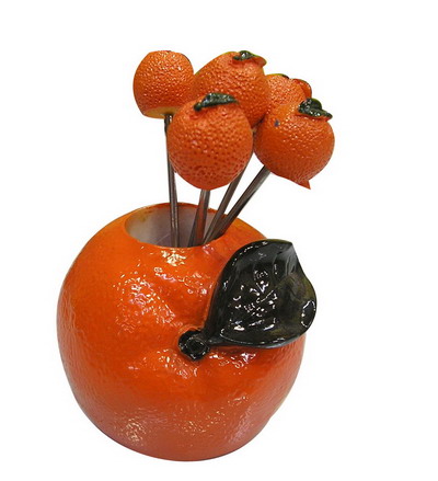 h6000-17A yiwu orange fruit stick dining hall supply photo