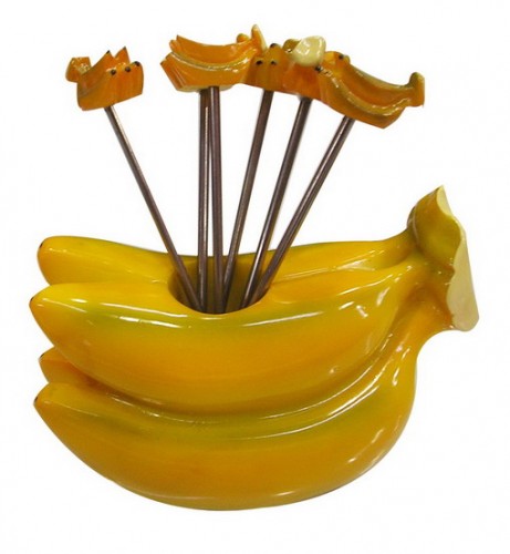 FF-17 yiwu vivid fruit fork restaurant decoration photo