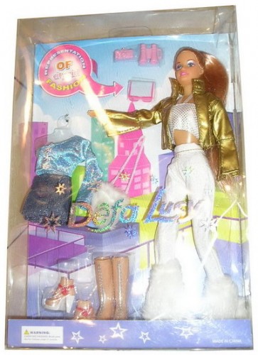 20970 yiwu young girl plastic toy photo