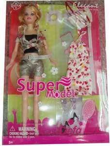 6079 plastic girl doll yiwu gift  photo