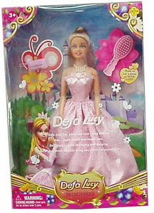 8063 yiwu pink dress princess girl doll photo