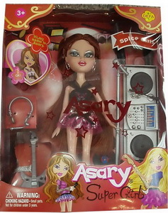 8096 yiwu rock cartoon girl doll photo