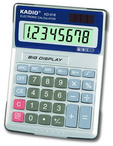 KD-018 kadio brand 8digit calculator photo