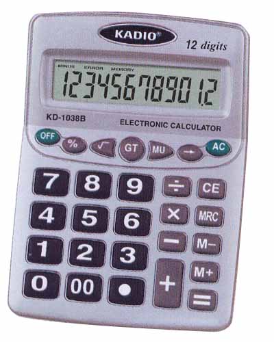 KD-1038B yiwu office supply students calculator photo