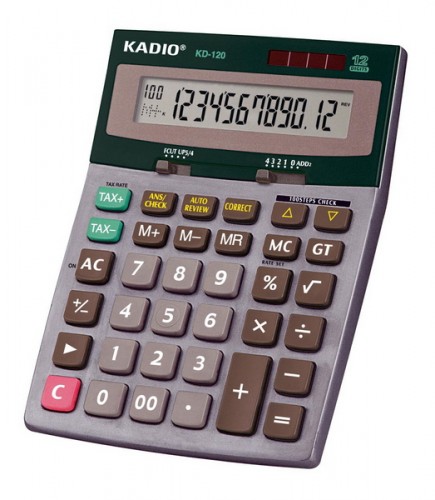 kadio kd-120 desk-top calculator photo