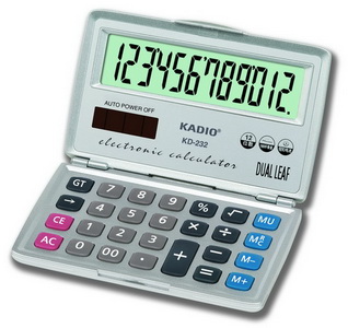 KD-232 yiwu office supply fashion pocket calculator photo