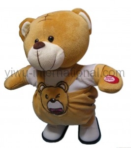 351-102 soft electronic bear toy photo