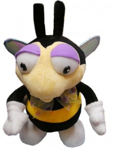 351-36 yiwu soft electronic bee toy photo