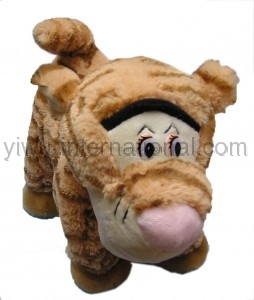 351-54 plush stuffed electronic tiger toy photo
