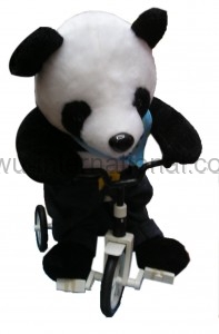 351-64 soft kids panda plush toy photo