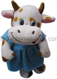 351-104 cow electronic plush toy photo