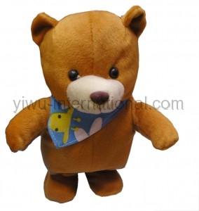 351-119 yiwu electronic plush bear toy photo