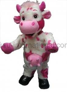 351-132 cow plush toy animal photo