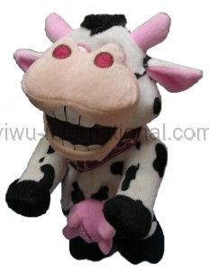 351-134 cow soft electronic toy photo