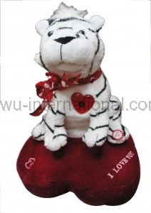 351-146 leopard with heart electronic toy photo