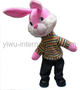 351-178 rabbit electronic plush toy animal photo