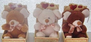 TLA8092 bear plush keychain photo