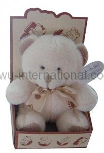 TLA8127 bear with keyring stuffed toy photo