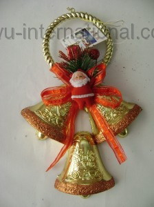 Christmas Ornament Golden Bell Picture