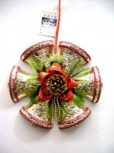 Christmas Tree Ornaments Bell photo