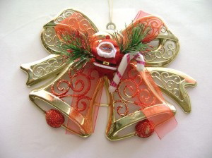 silver christmas bell pic