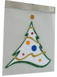 L013 christmas tree sticker photo
