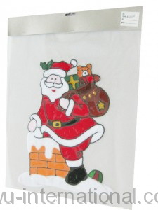 L024 santa man sticker photo