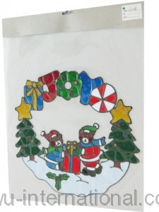 L028 flower garland sticker photo