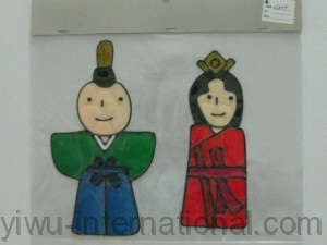 L044 figure window sticker photo