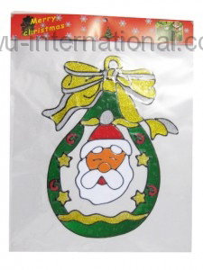 L070 santa window sticker photo