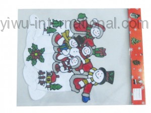 L077 christmas window sticker photo