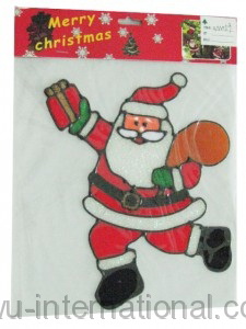 Christmas Window Sticker Photo
