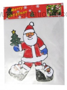 M123 santa window sticker photo