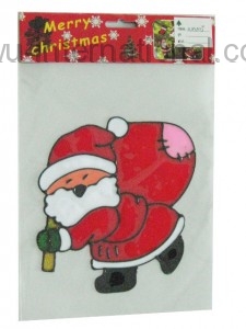 M015 santa pvc sticker photo