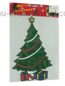 M055 christmas window sticker photo