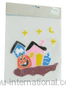 M108 halloween window sticker photo
