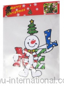 M121 snowman sticker photo