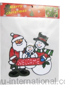 Xmas Window Sticker Photo