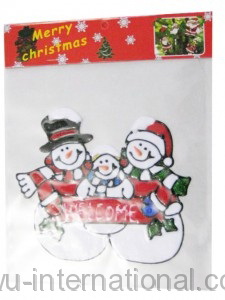 Christmas Window Sticker Photo