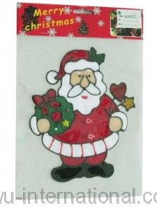 M047 santa pvc sticker photo