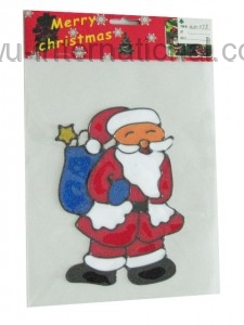 M078 xmas pvc sticker photo