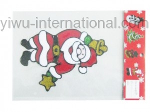 lovely santa claus sticker photo