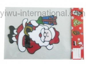 M158 Xmas Window Sticker Photo