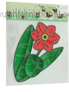  S038 Flower Pvc Sticker Photo