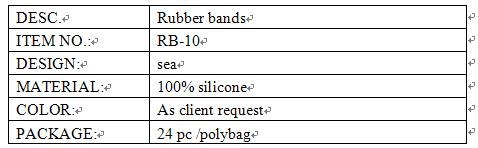 sea rubber bands info.