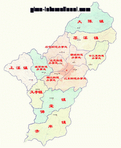 Yiwu Area Map photo