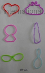 make up design rubber bands picture