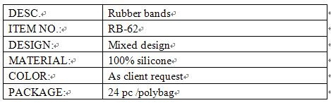 festival rubber bands toys info.