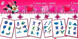 cowboy design rubber bands photo